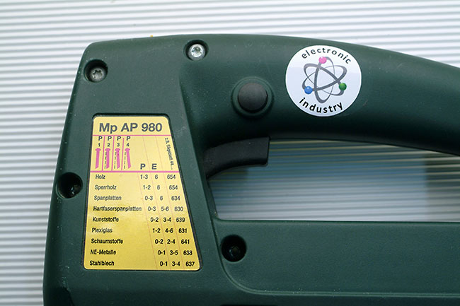 chemikalienresistenter industrieaufkleber kratzfest